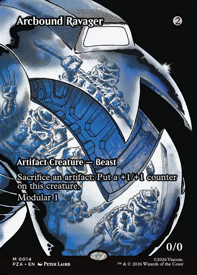 Arcbound Ravager 14/20 (Teenage Mutant Ninja Turtles Source Material)  - Borderless | Good Games North