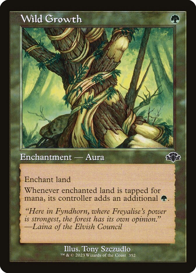 Wild Growth (Dominaria Remastered)  | Good Games North