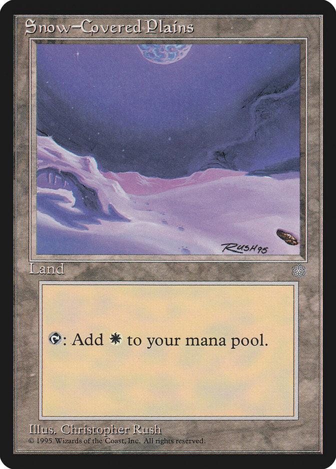 Snow-Covered Plains 350 (Ice Age)  | Good Games North