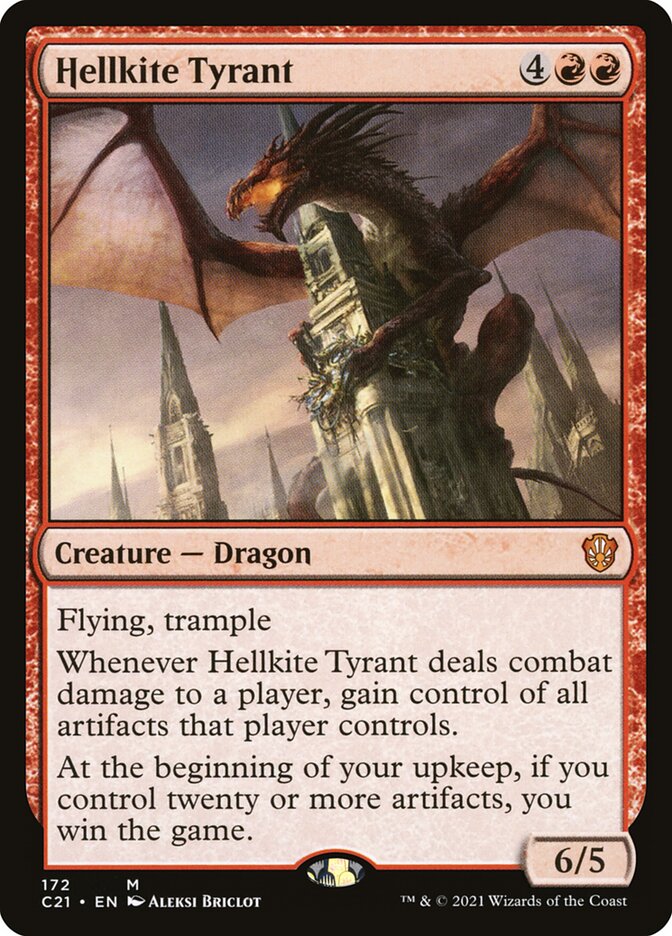 Hellkite Tyrant 172/81 (Commander 2021)  | Good Games North