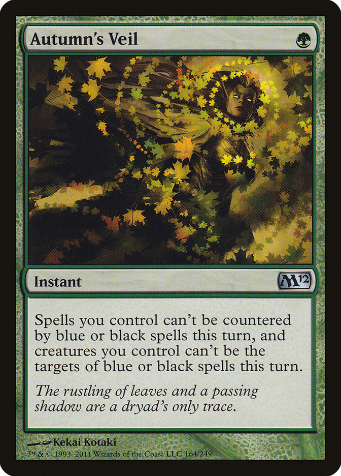 Autumn's Veil 164/249 (Magic 2012 (M12))  - Foil | Good Games North