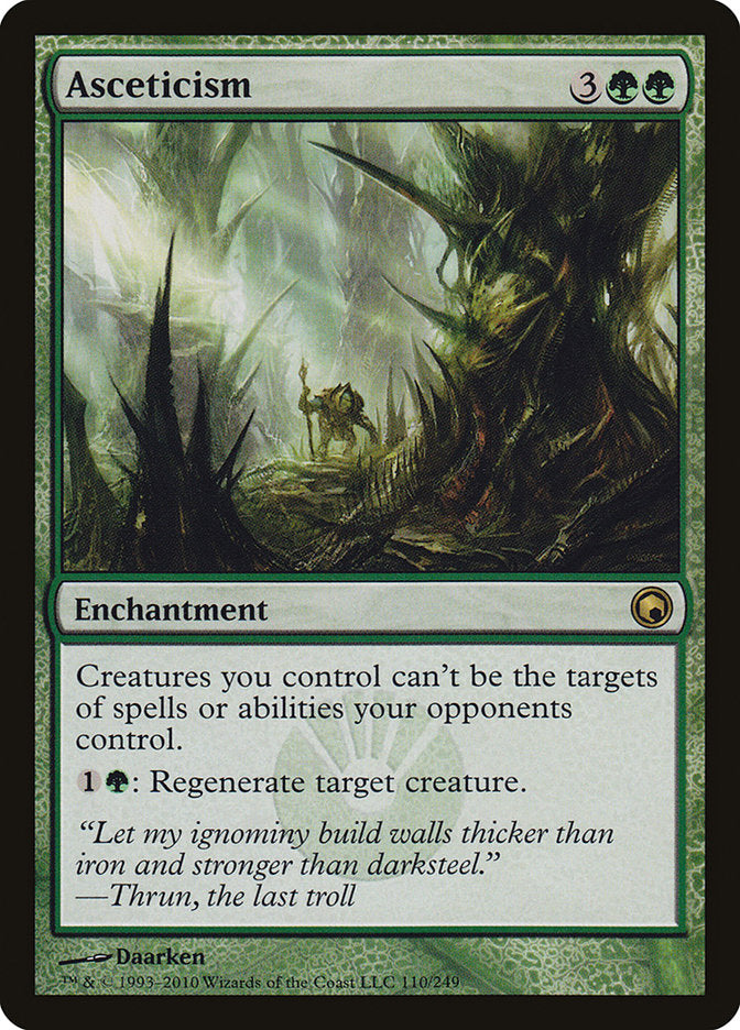 Asceticism 110/249 (Scars of Mirrodin)  | Good Games North