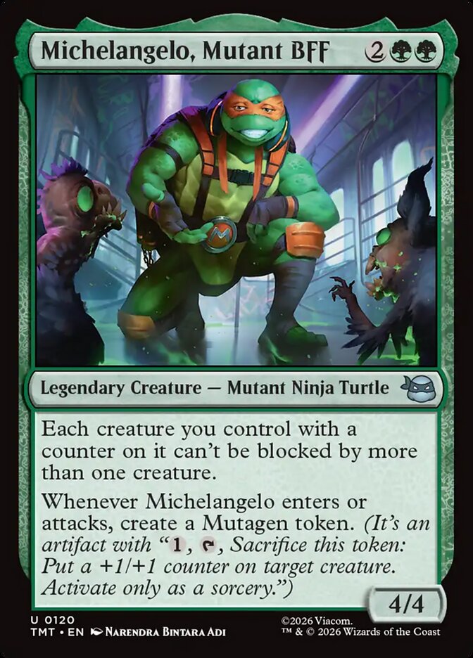 Michelangelo, Mutant BFF 120 (Teenage Mutant Ninja Turtles)  | Good Games North