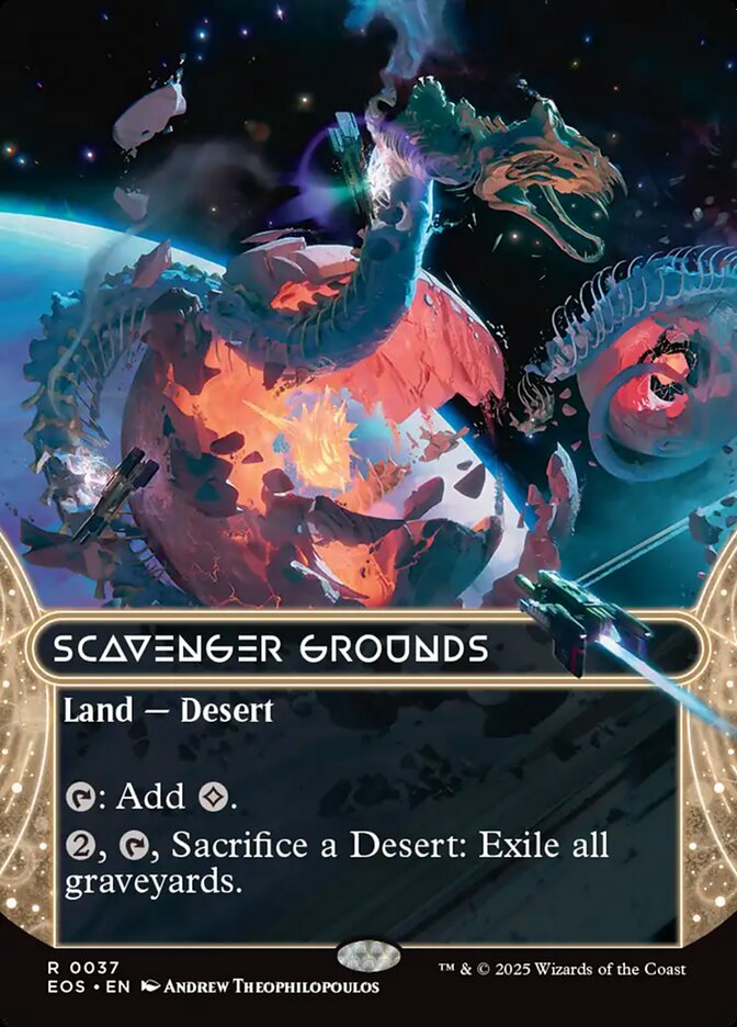 Scavenger Grounds 37/45 (Edge of Eternities: Stellar Sights)  - Borderless | Good Games North