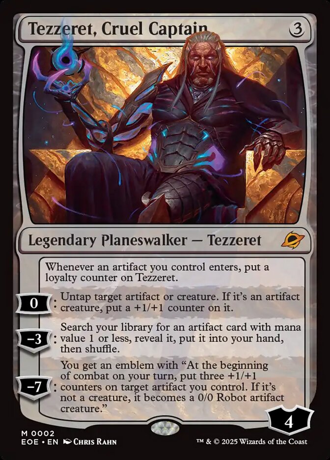 Tezzeret, Cruel Captain 2 (Edge of Eternities)  - Foil | Good Games North