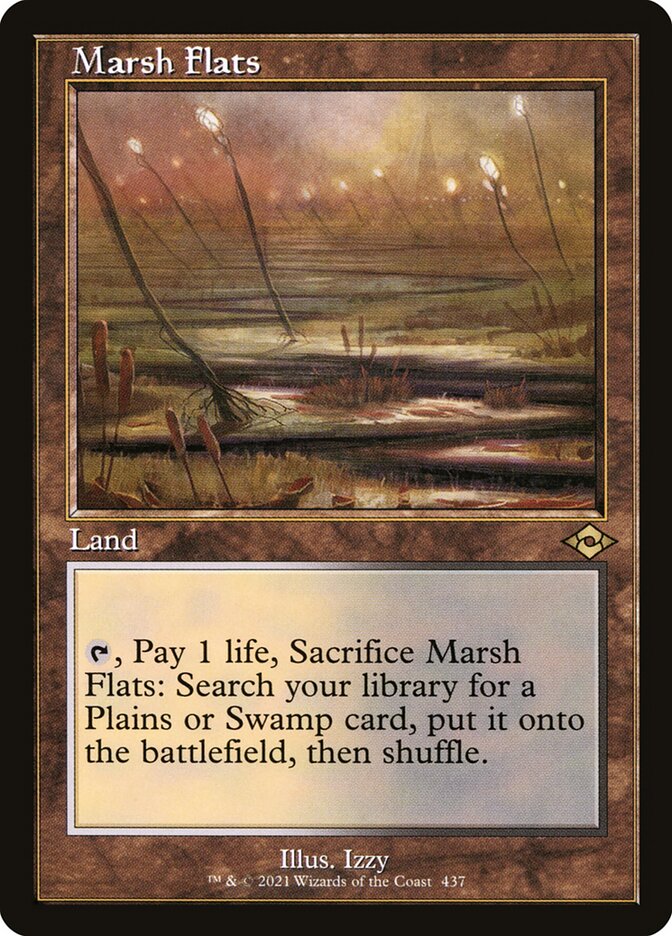 Marsh Flats Retro Frame 437 (Modern Horizons 2)  - Foil | Good Games North