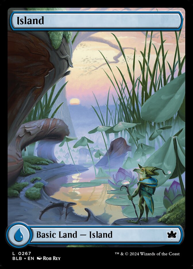 Island 267 (Bloomburrow)  - Foil | Good Games North