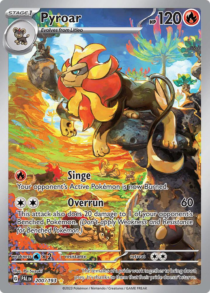 Pyroar 200/193 (SV02: Paldea Evolved)  - Holofoil | Good Games North