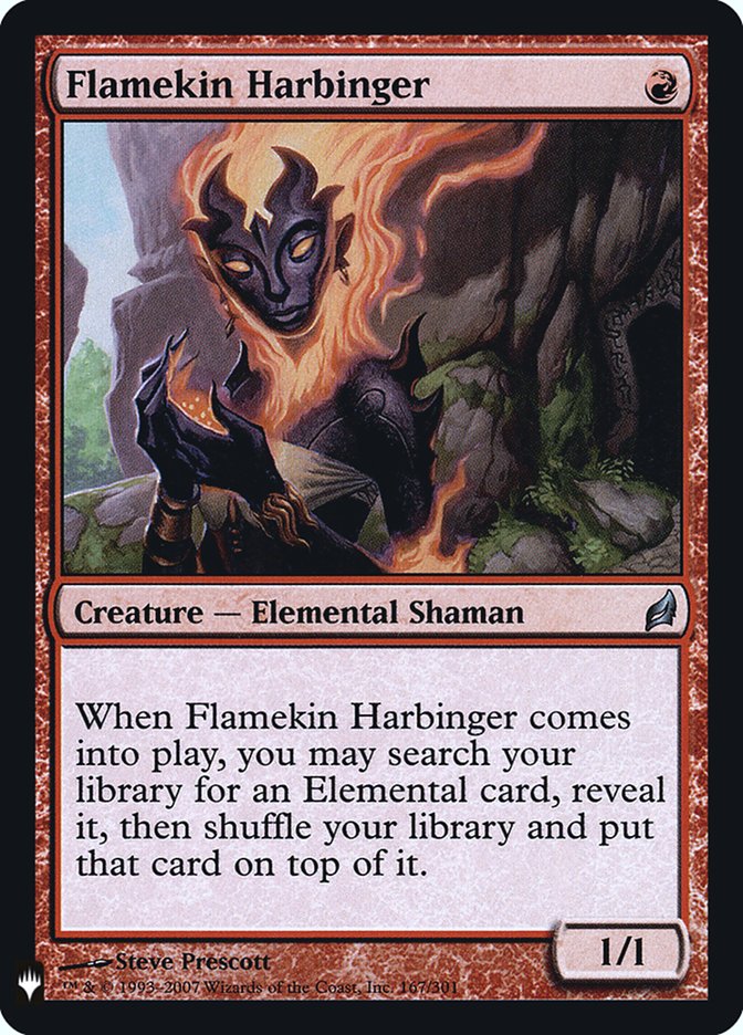Flamekin Harbinger 167 (The List Reprints)  - Foil | Good Games North