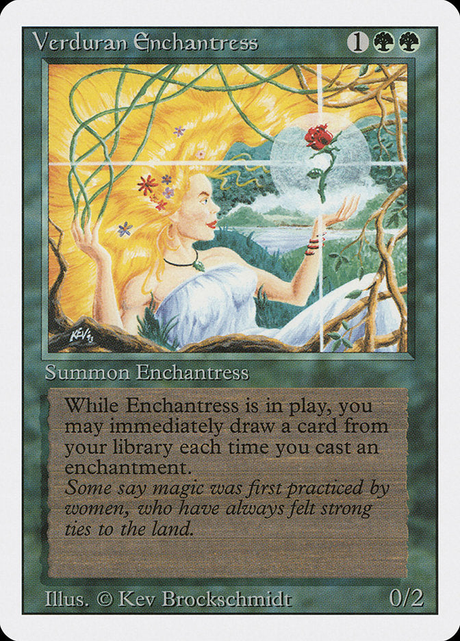 Verduran Enchantress 223/306 (Revised Edition)  | Good Games North