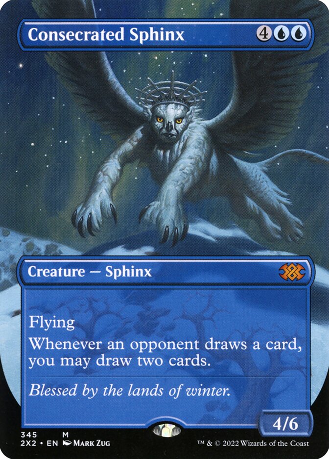 Consecrated Sphinx 345/331 (Double Masters 2022)  - Borderless | Good Games North