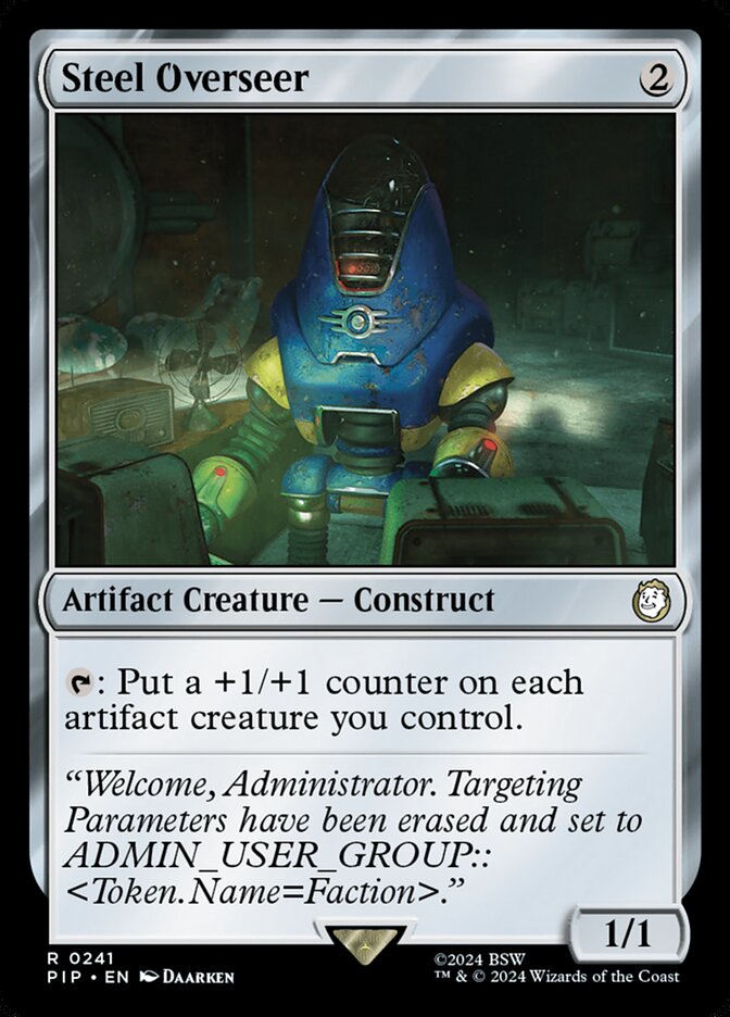 Steel Overseer 241/326 (Universes Beyond: Fallout)  - Foil | Good Games North