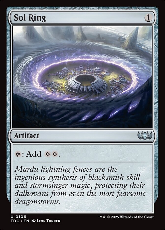 Sol Ring 106 (Commander: Tarkir: Dragonstorm)  | Good Games North