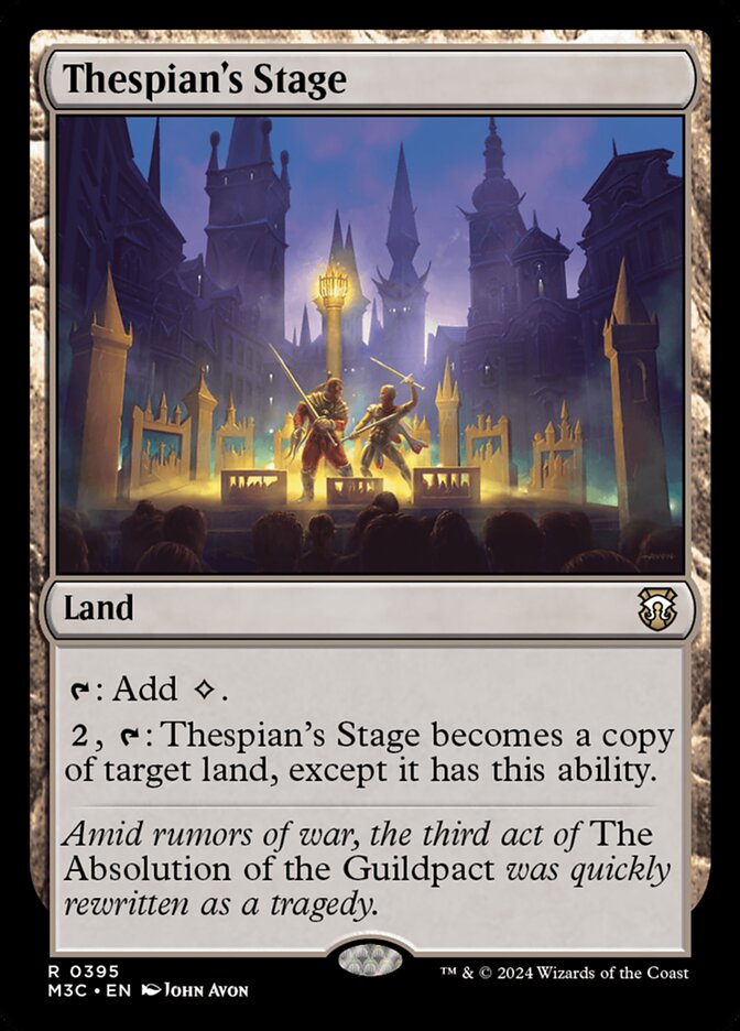 Thespian's Stage 395/411 (Commander: Modern Horizons 3)  | Good Games North