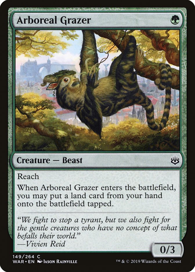 Arboreal Grazer 149/264 (War of the Spark)  | Good Games North