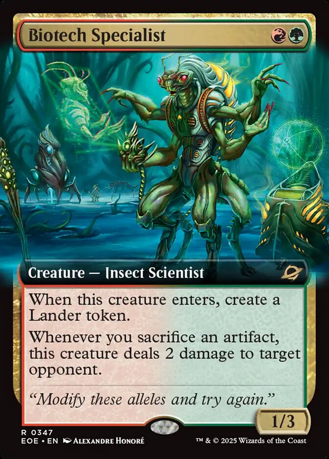 Biotech Specialist 347 (Edge of Eternities)  - Extended Art  | Good Games North