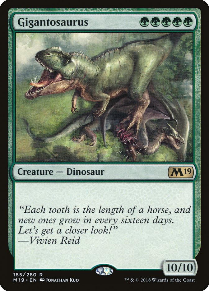Gigantosaurus 185/280 (Core Set 2019)  | Good Games North