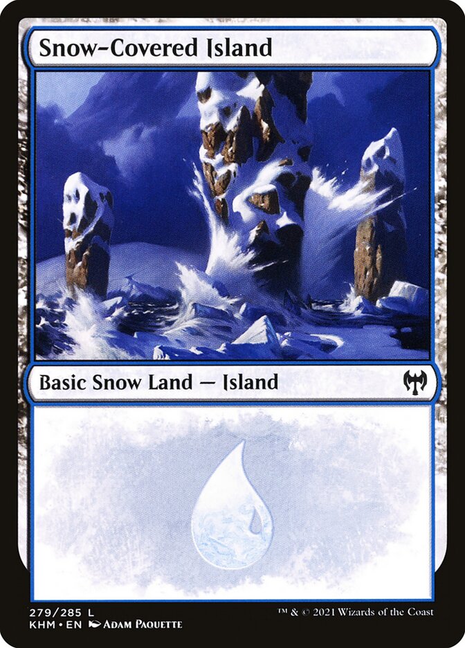 Snow-Covered Island 279 (Kaldheim)  | Good Games North