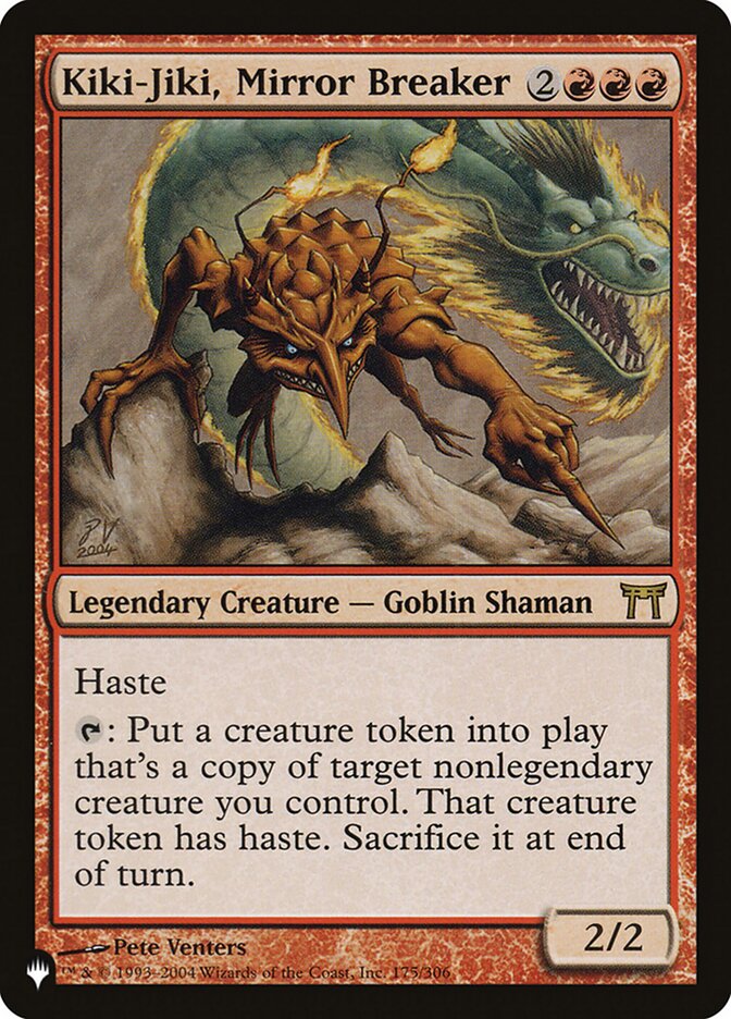 Kiki-Jiki, Mirror Breaker CHK-175/5075 (The List Reprints)  | Good Games North