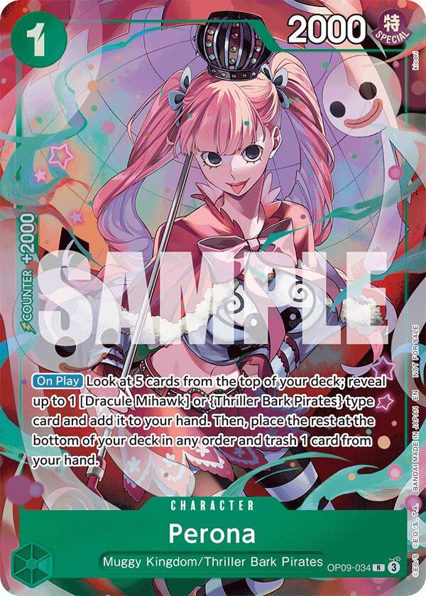 Perona OP09-034 (Extra Booster: One Piece Heroines Edition)  - Foil | Good Games North