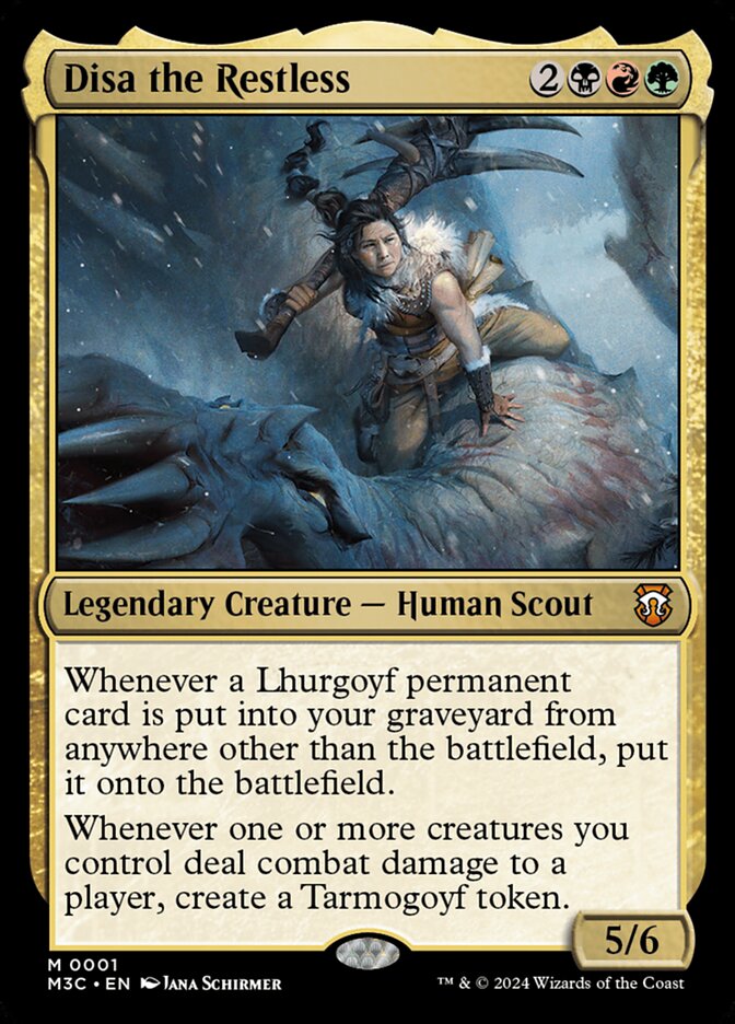 Disa the Restless 1/411 (Commander: Modern Horizons 3)  - Foil | Good Games North