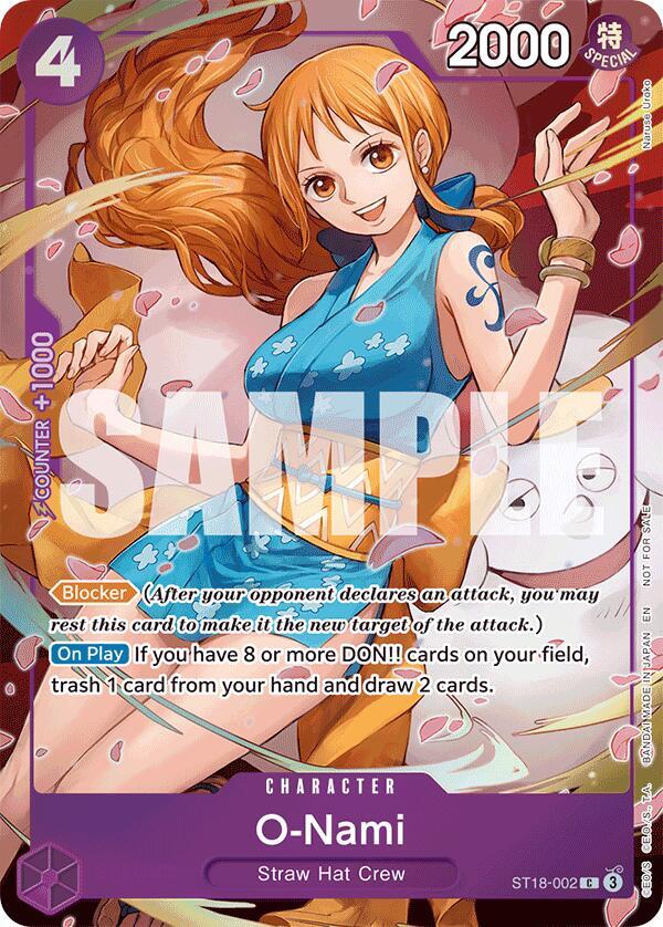 O-Nami ST18-002 (Extra Booster: One Piece Heroines Edition)  - Foil | Good Games North