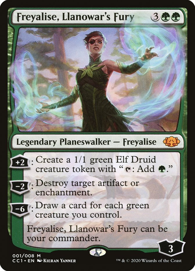 Freyalise, Llanowar's Fury 1/8 (Commander Collection: Green)  | Good Games North