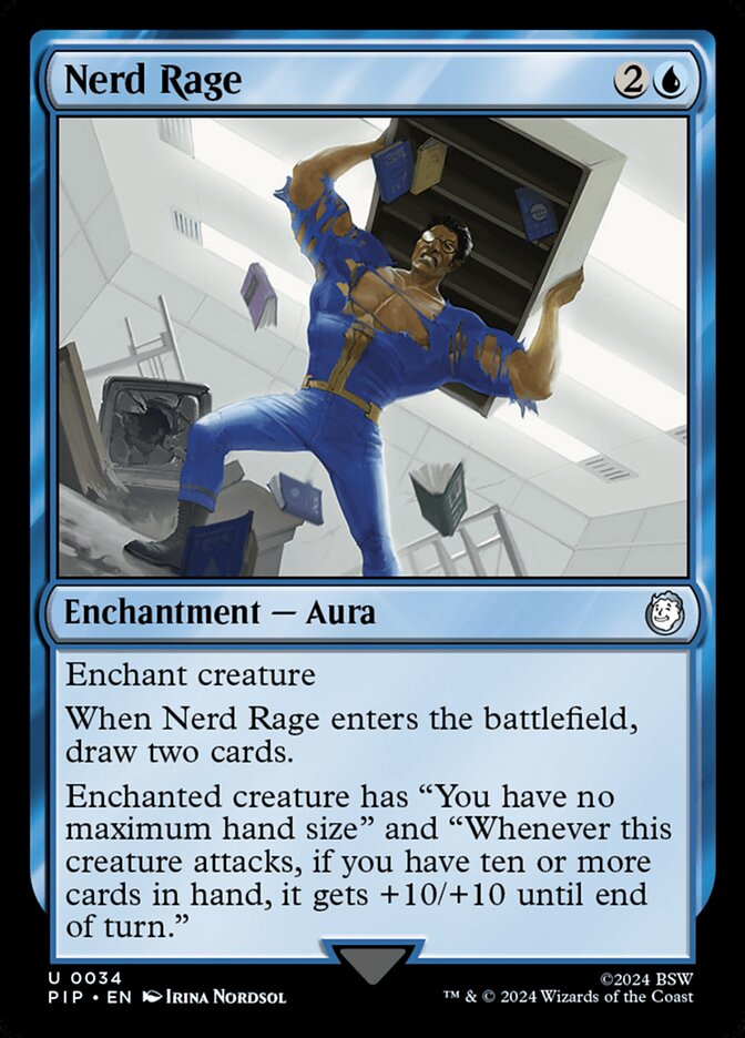 Nerd Rage 34/326 (Universes Beyond: Fallout)  - Foil | Good Games North