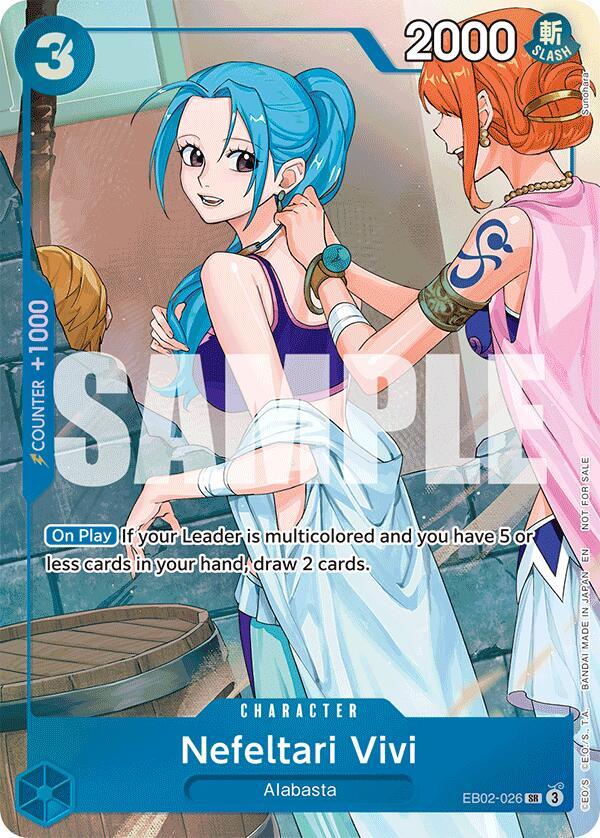 Nefeltari Vivi EB02-026 (Extra Booster: One Piece Heroines Edition)  - Alternate Art Foil | Good Games North