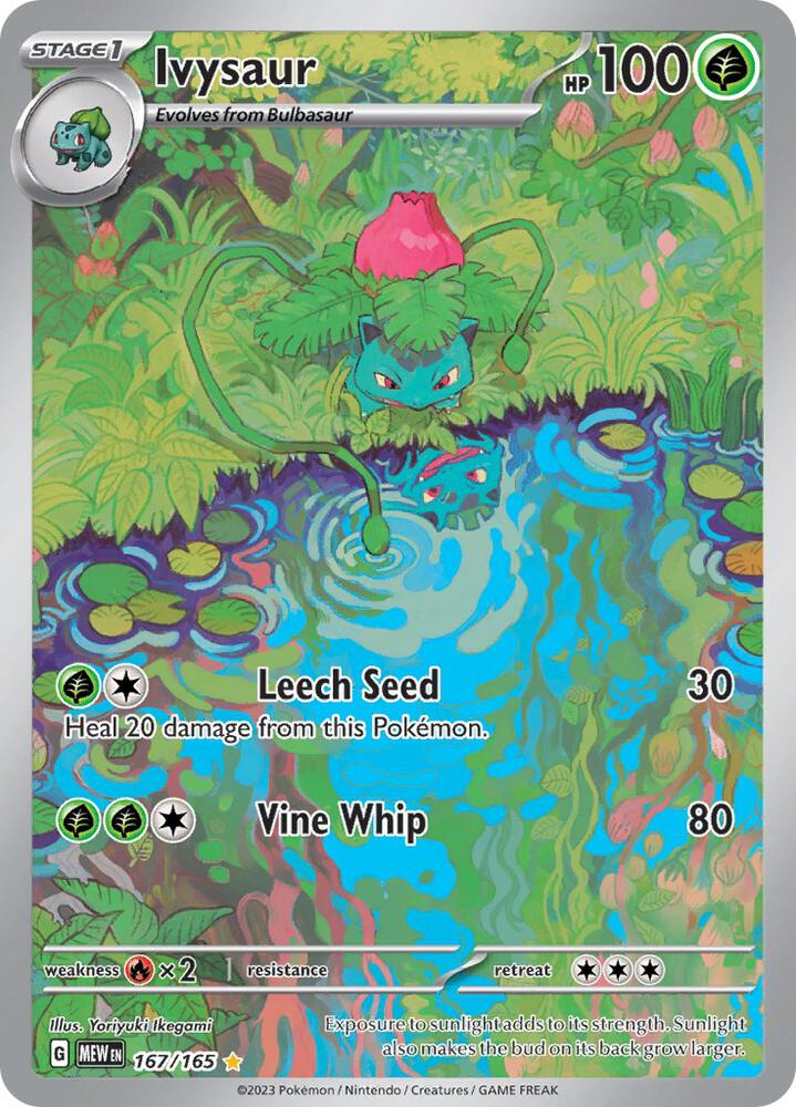 Ivysaur 167/165 (SV: Scarlet & Violet 151)  - Holofoil | Good Games North