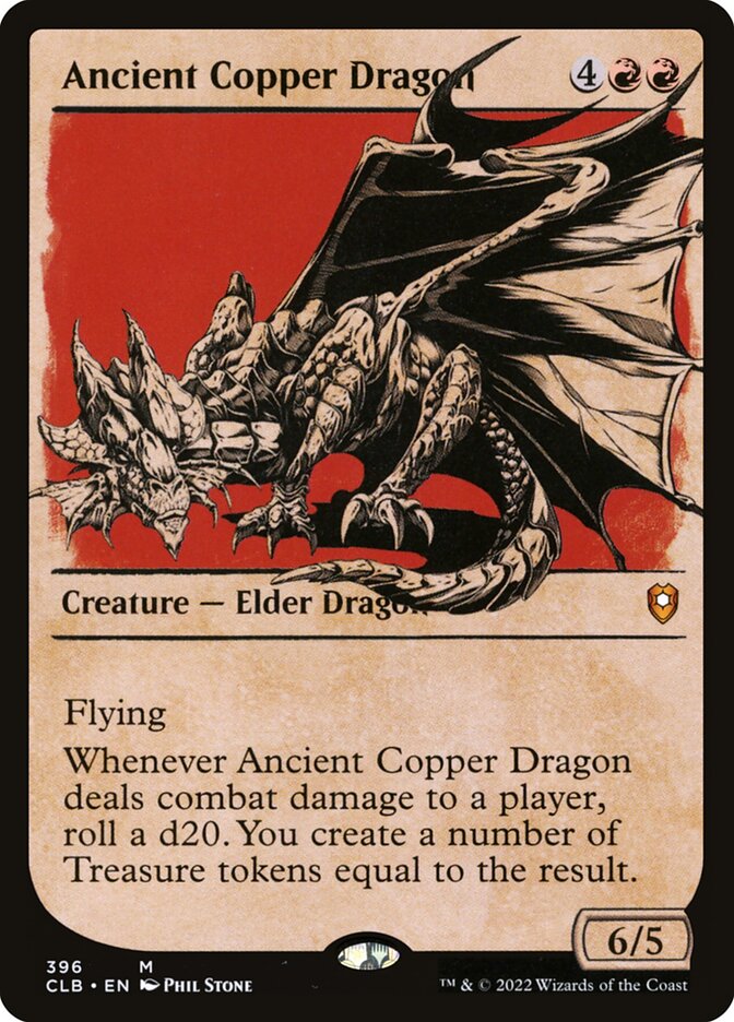 Ancient Copper Dragon 396 (Commander Legends: Battle for Baldur's Gate)  | Good Games North