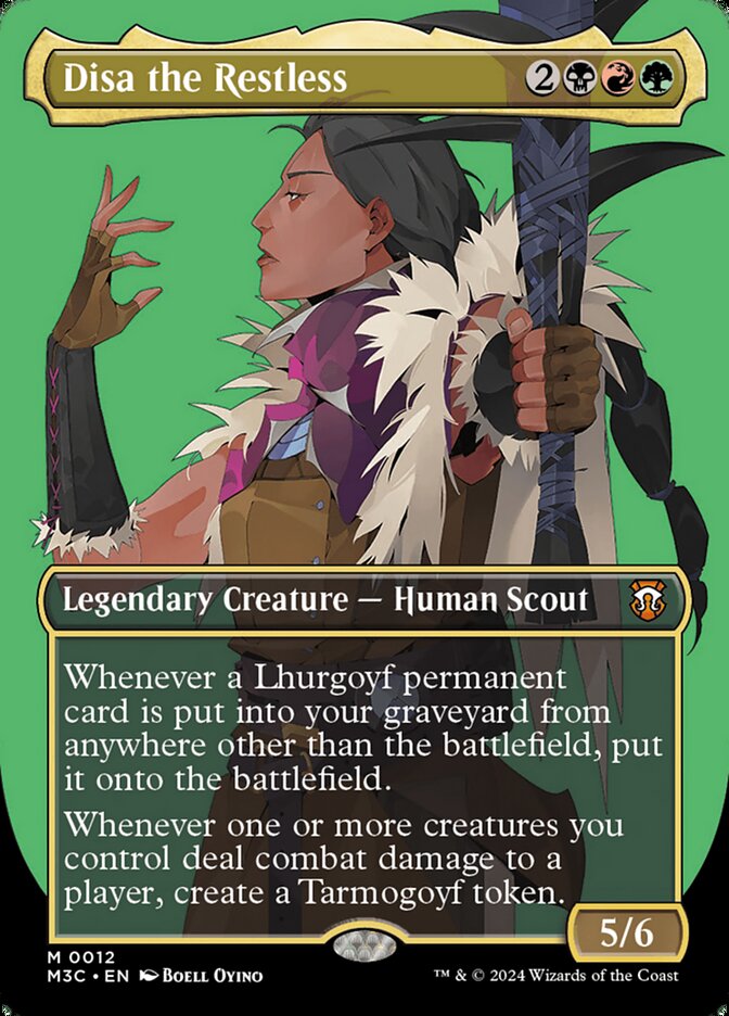 Disa the Restless 12/411 (Commander: Modern Horizons 3)  - Borderless | Good Games North