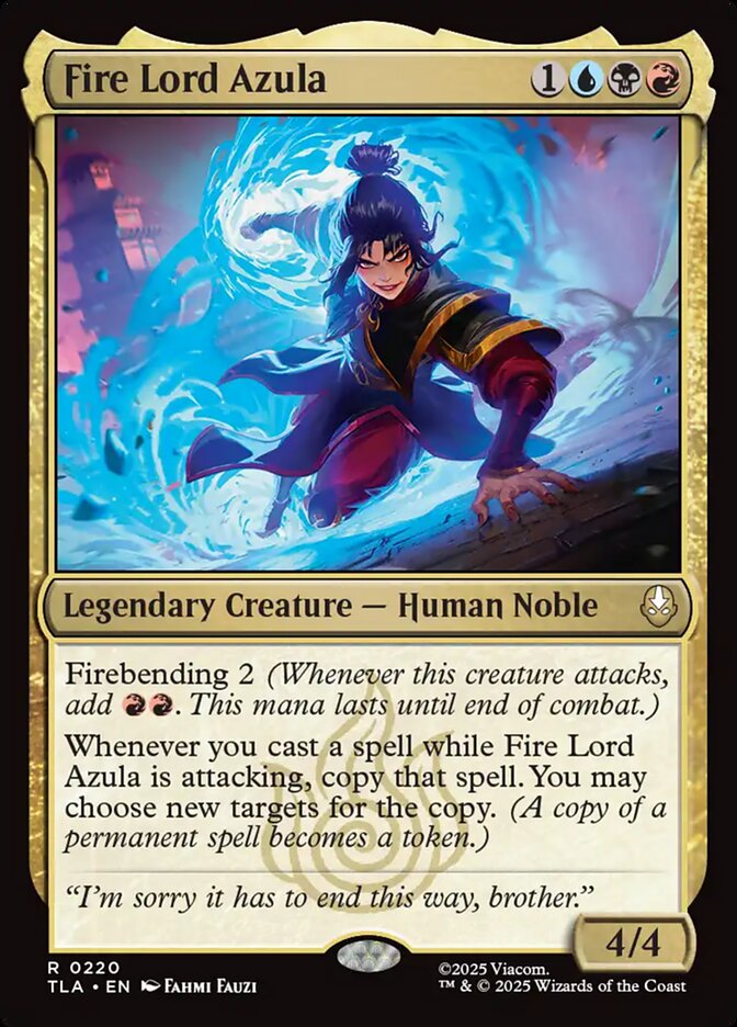 Fire Lord Azula 220 (Avatar: The Last Airbender)  - Foil | Good Games North