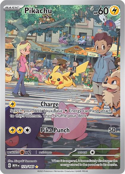 Pikachu 173/165 (SV: Scarlet & Violet 151)  - Holofoil | Good Games North