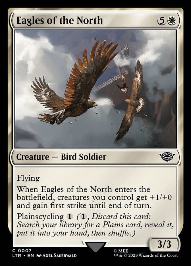 Eagles of the North 7 (Universes Beyond: The Lord of the Rings: Tales of Middle-earth)  - Foil | Good Games North