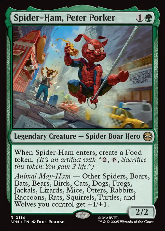 Spider-Ham, Peter Porker 114/198 (Marvel's Spider-Man)  | Good Games North