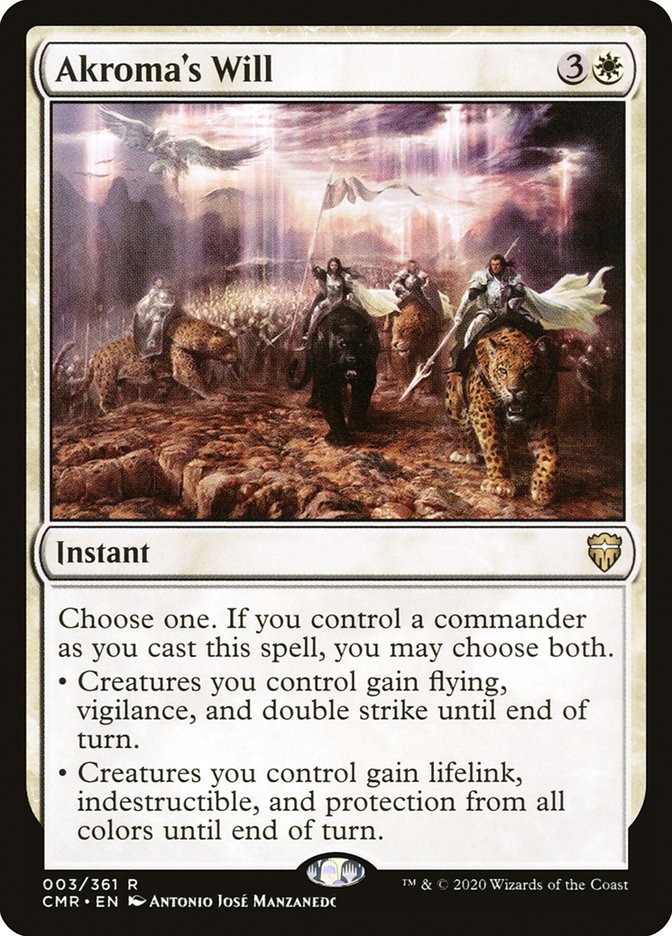 Akroma's Will 3 (Commander Legends)  | Good Games North