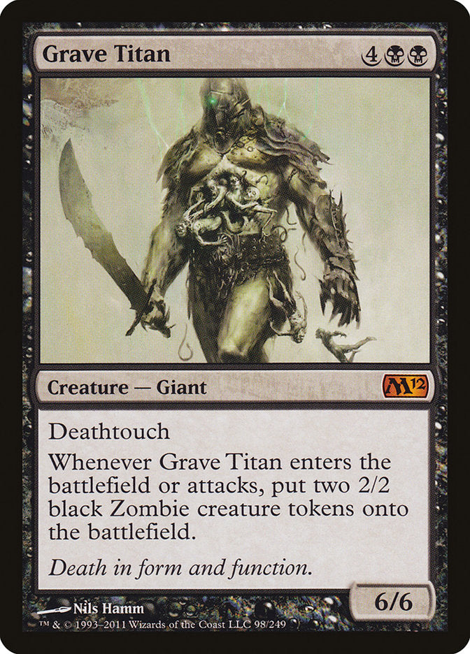 Grave Titan 98 (Magic 2012 (M12))  | Good Games North