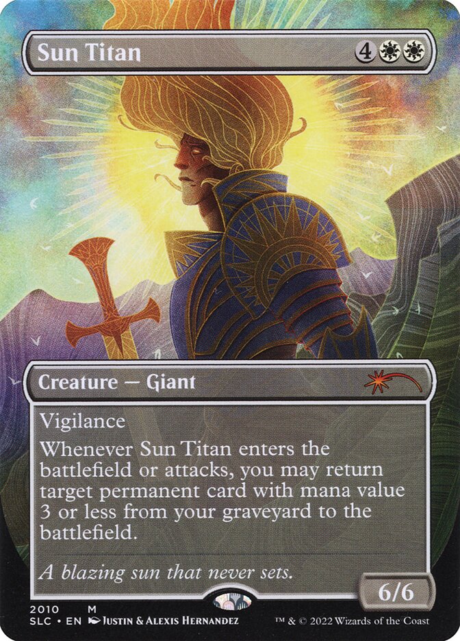 Sun Titan 2010 (Secret Lair Countdown Kit)  - Borderless | Good Games North