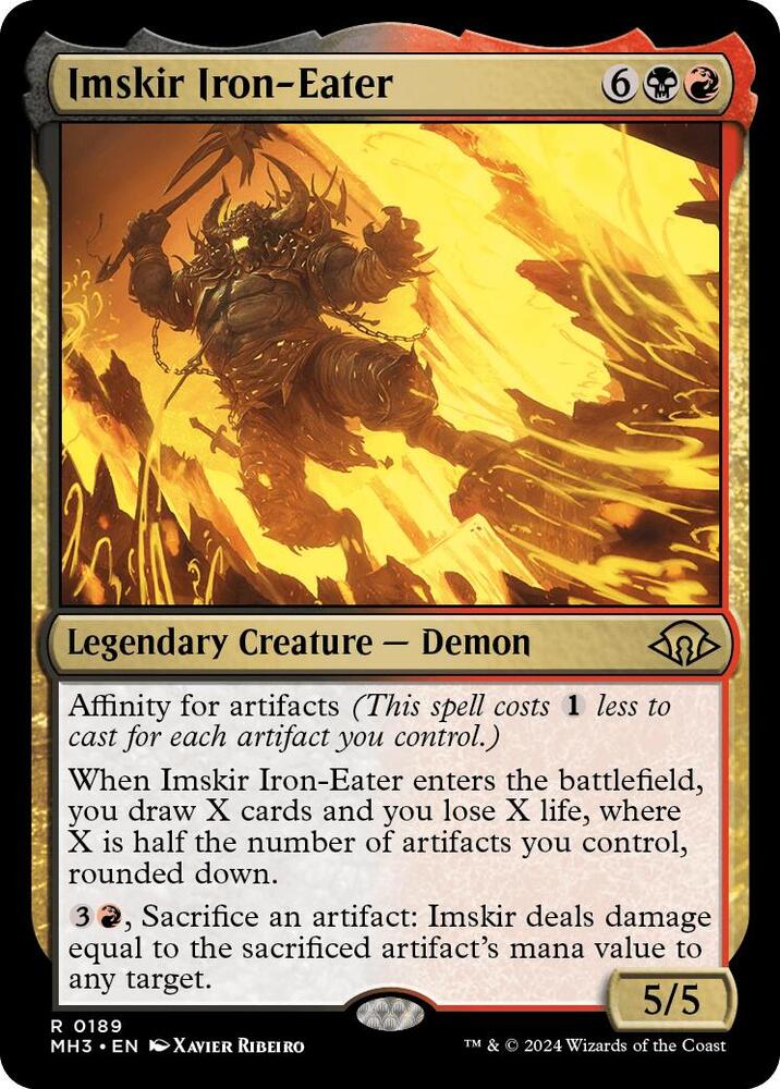 Imskir Iron-Eater 189 (Modern Horizons 3)  | Good Games North