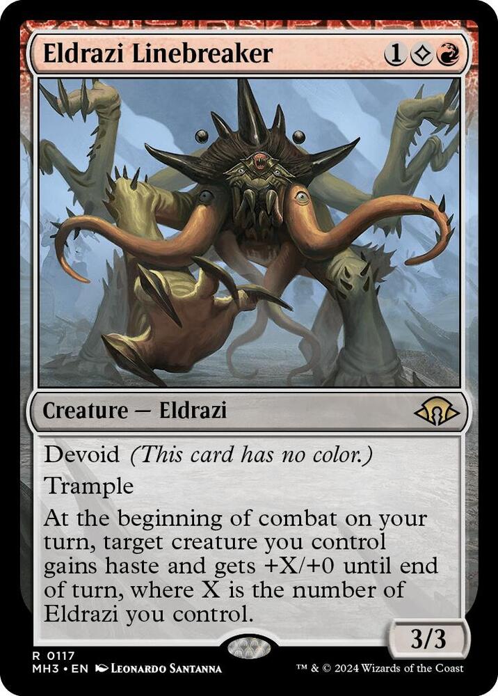 Eldrazi Linebreaker 117/319 (Modern Horizons 3)  - Foil | Good Games North