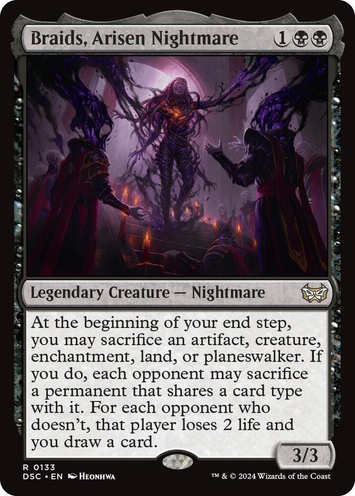 Braids, Arisen Nightmare 133 (Commander: Duskmourn: House of Horror)  | Good Games North