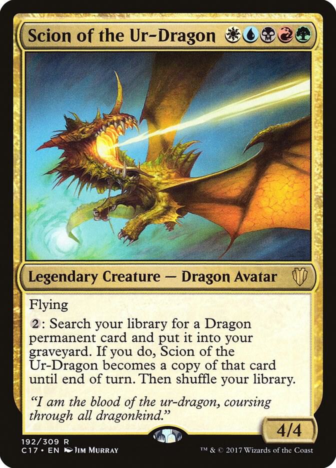 Scion of the Ur-Dragon 192/309 (Commander 2017)  | Good Games North