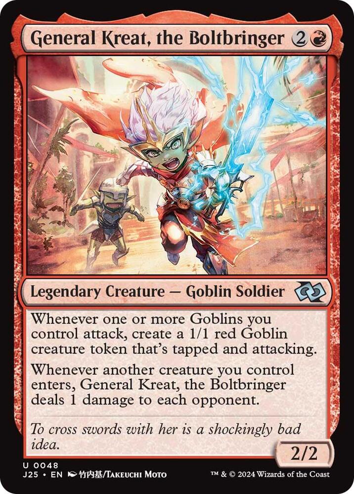 General Kreat, the Boltbringer 48 (Foundations Jumpstart)  | Good Games North