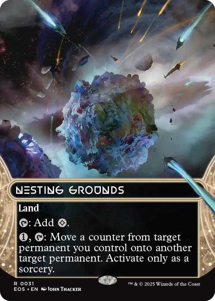 Nesting Grounds  31 (Edge of Eternities: Stellar Sights)  - Borderless | Good Games North