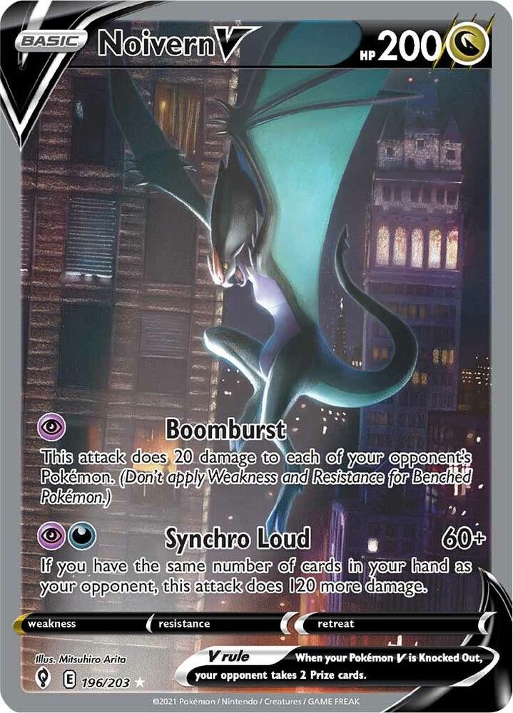 Noivern V 196/203 (SWSH07: Evolving Skies)  - Holofoil | Good Games North