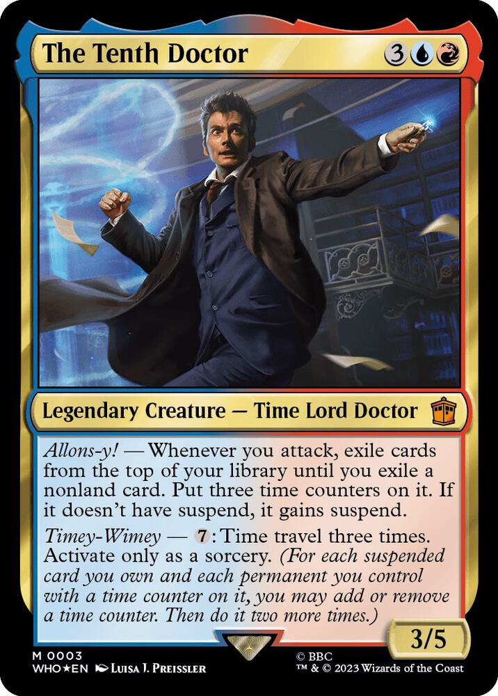 The Tenth Doctor 3/331 (Universes Beyond: Doctor Who)  - Foil | Good Games North