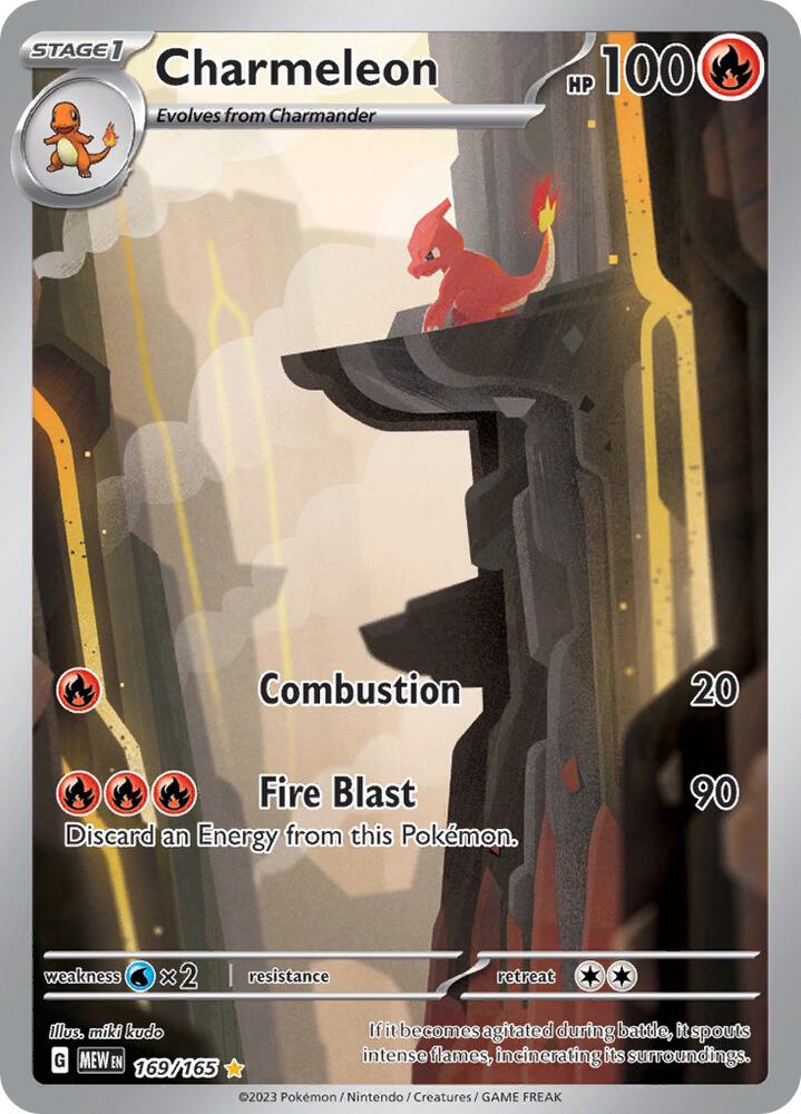 Charmeleon 169/165 (SV: Scarlet & Violet 151)  - Holofoil | Good Games North
