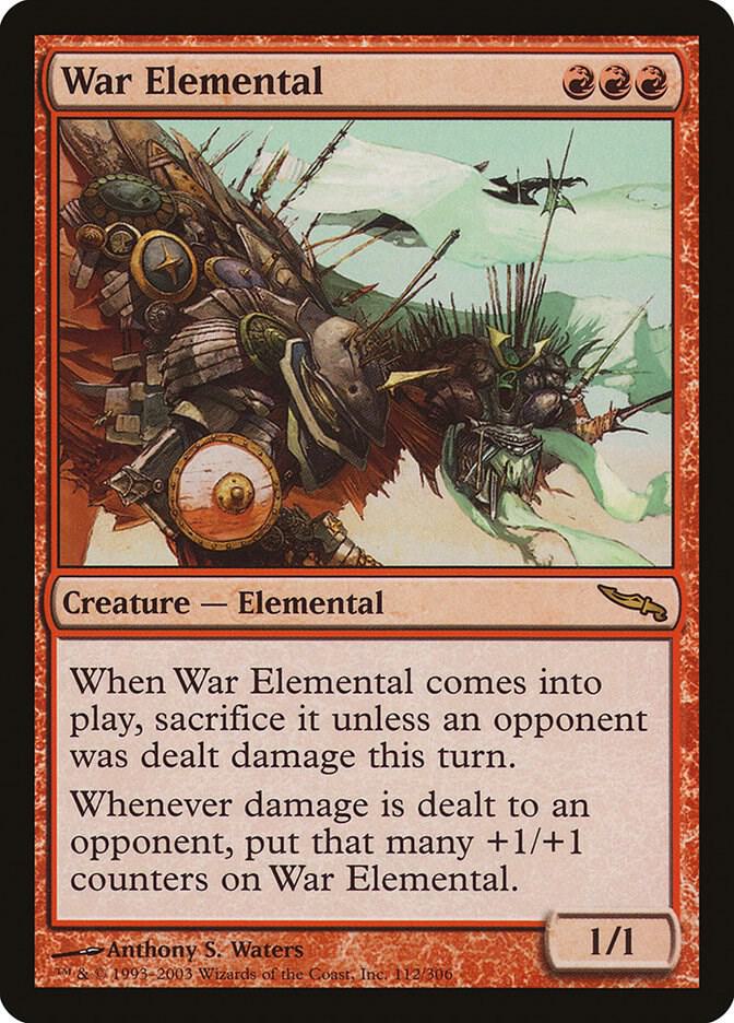 War Elemental 112 (Mirrodin)  | Good Games North
