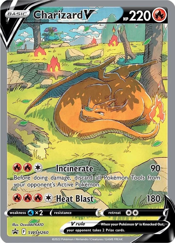 Charizard V SWSH260 (SWSH: Sword & Shield Promo Cards)  - Holofoil | Good Games North